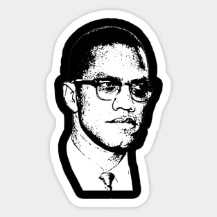 Malcolm X Sticker